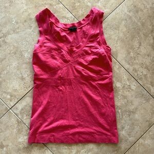 Theory Pink Sleeveless Tank Top, Size Medium